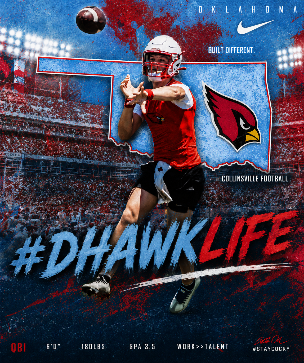 QB Magazine Player Dylan Hawk Martin Profile image